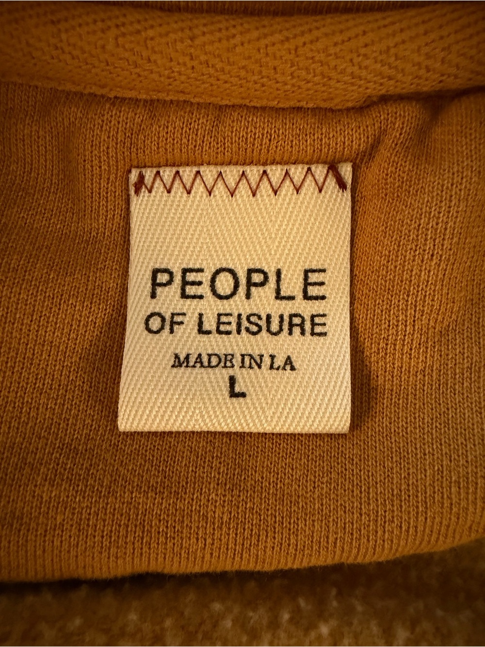 Graphic Crewneck Sweatshirt - Mustard - Picture 5 of 7